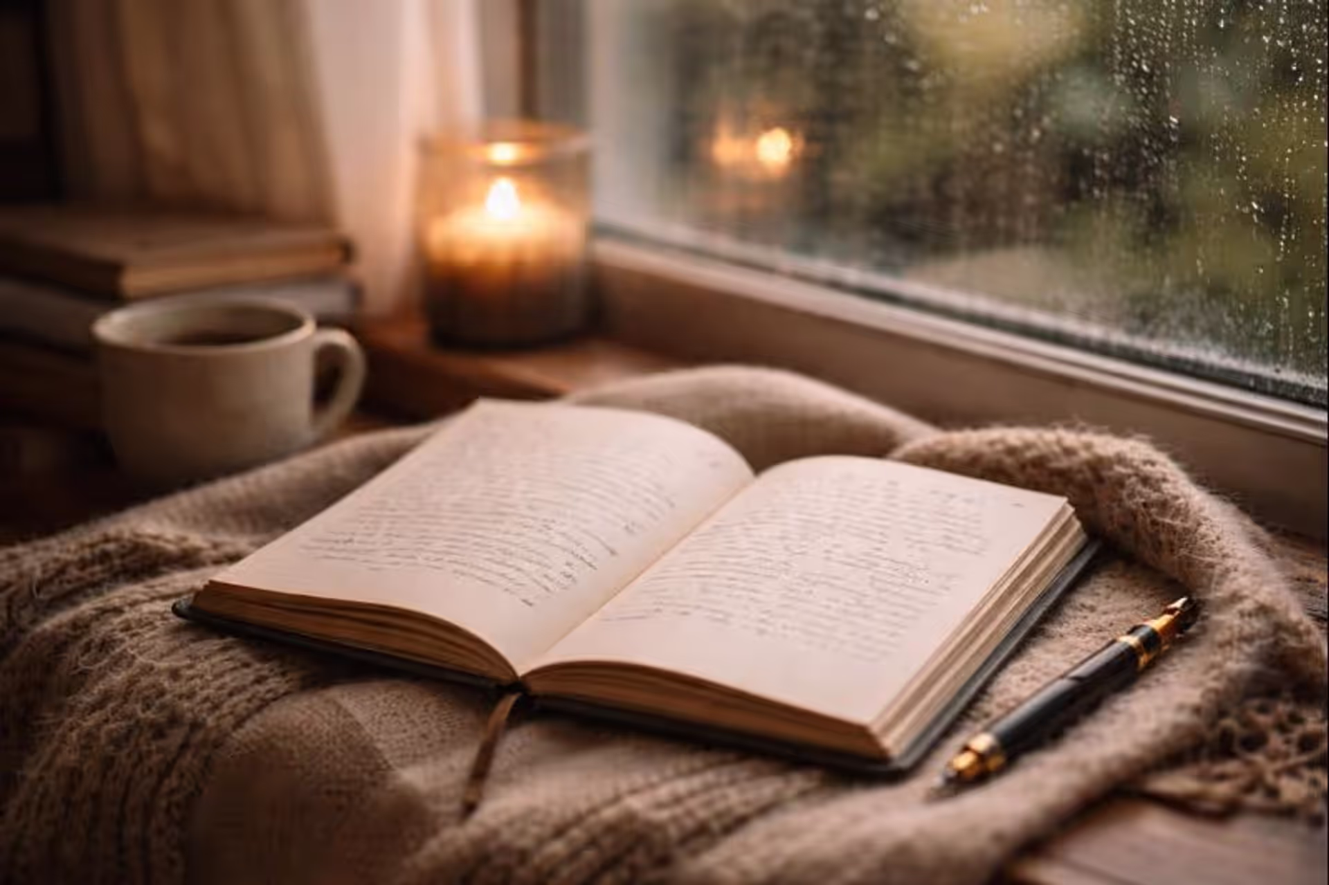 A quiet space to let feelings unfold.